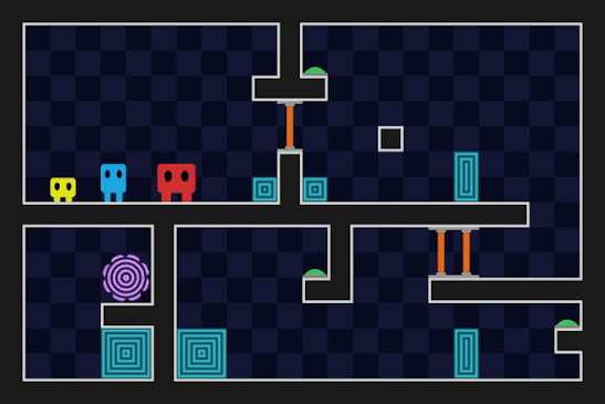 Large puzzle level map